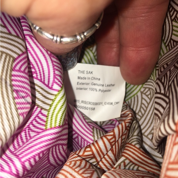 The SAK red leather crossbody - Picture 8 of 16